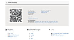 Desktop Screenshot of daniel-baumann.ch