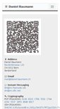 Mobile Screenshot of daniel-baumann.ch